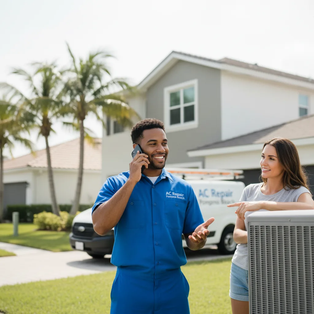 AC Repair Pompano Beach customer support in Rushville